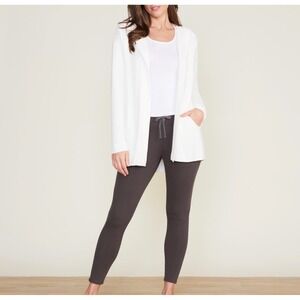 Barefoot Dreams Women's White Cozychic Ultra Lite Cardigan w/pockets.‎ Size 3X